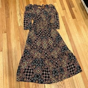 WAYF  Floral Long Sleeve Dress Size XS